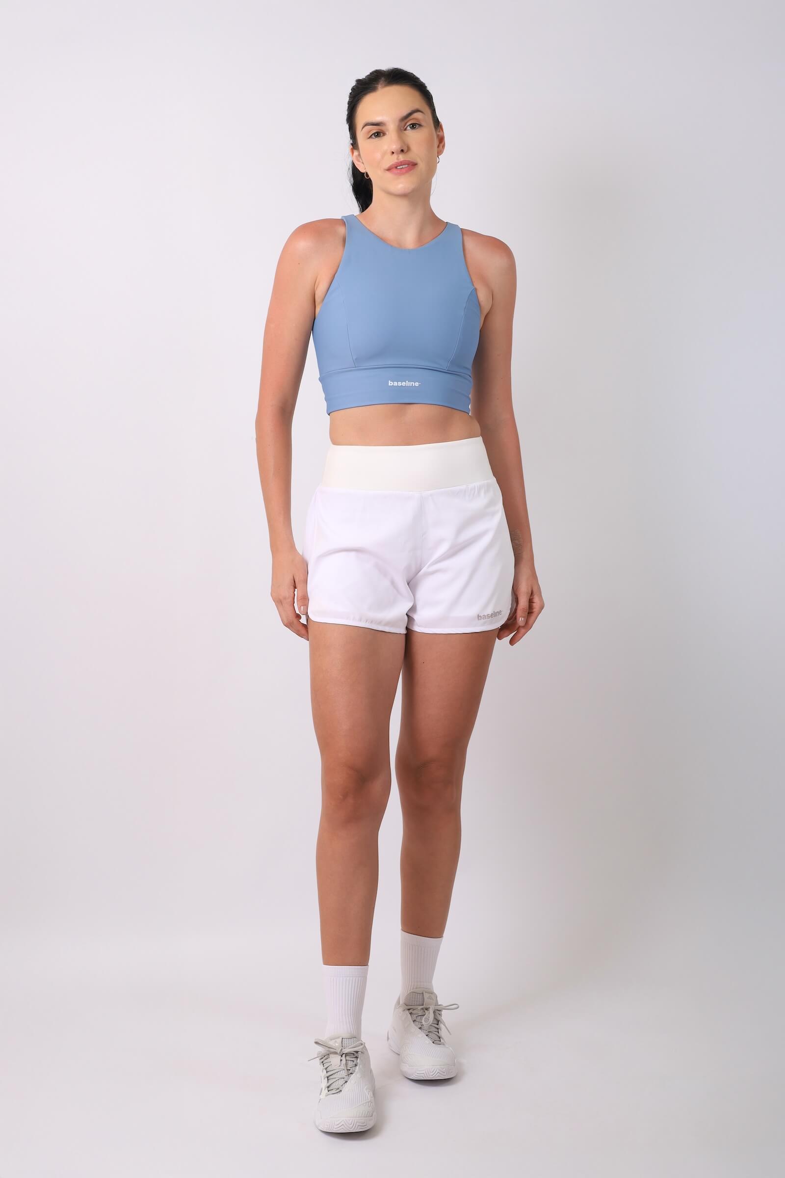 Crosscourt Shorts Branco