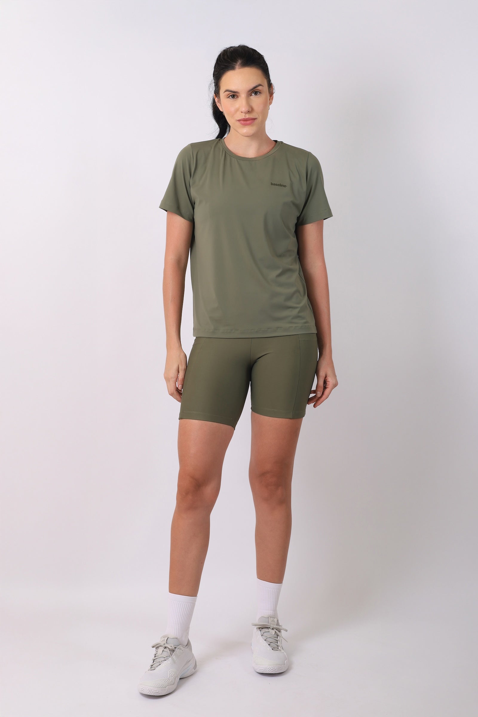 Performance Rally Tee Army Green