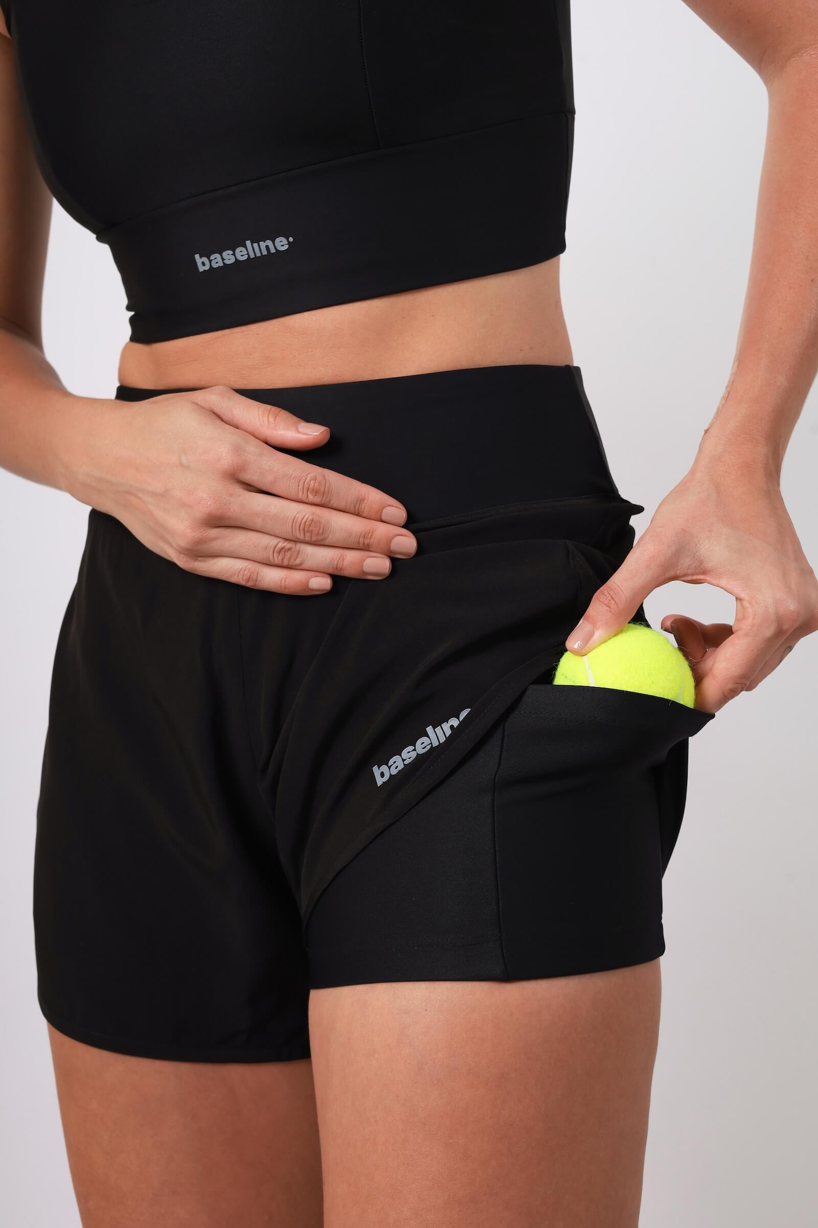 Crosscourt Shorts Preto