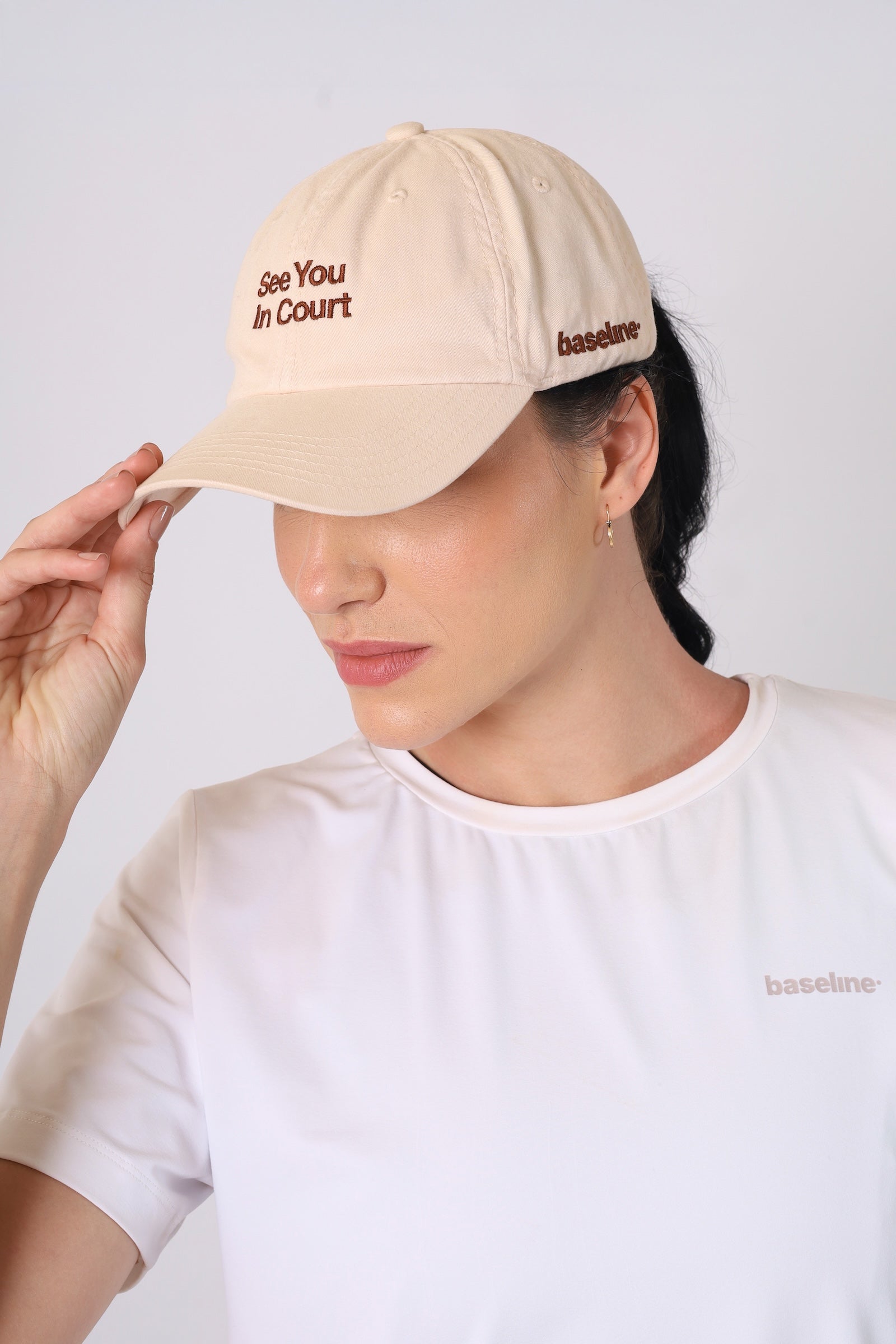 Courtside Cap Bege