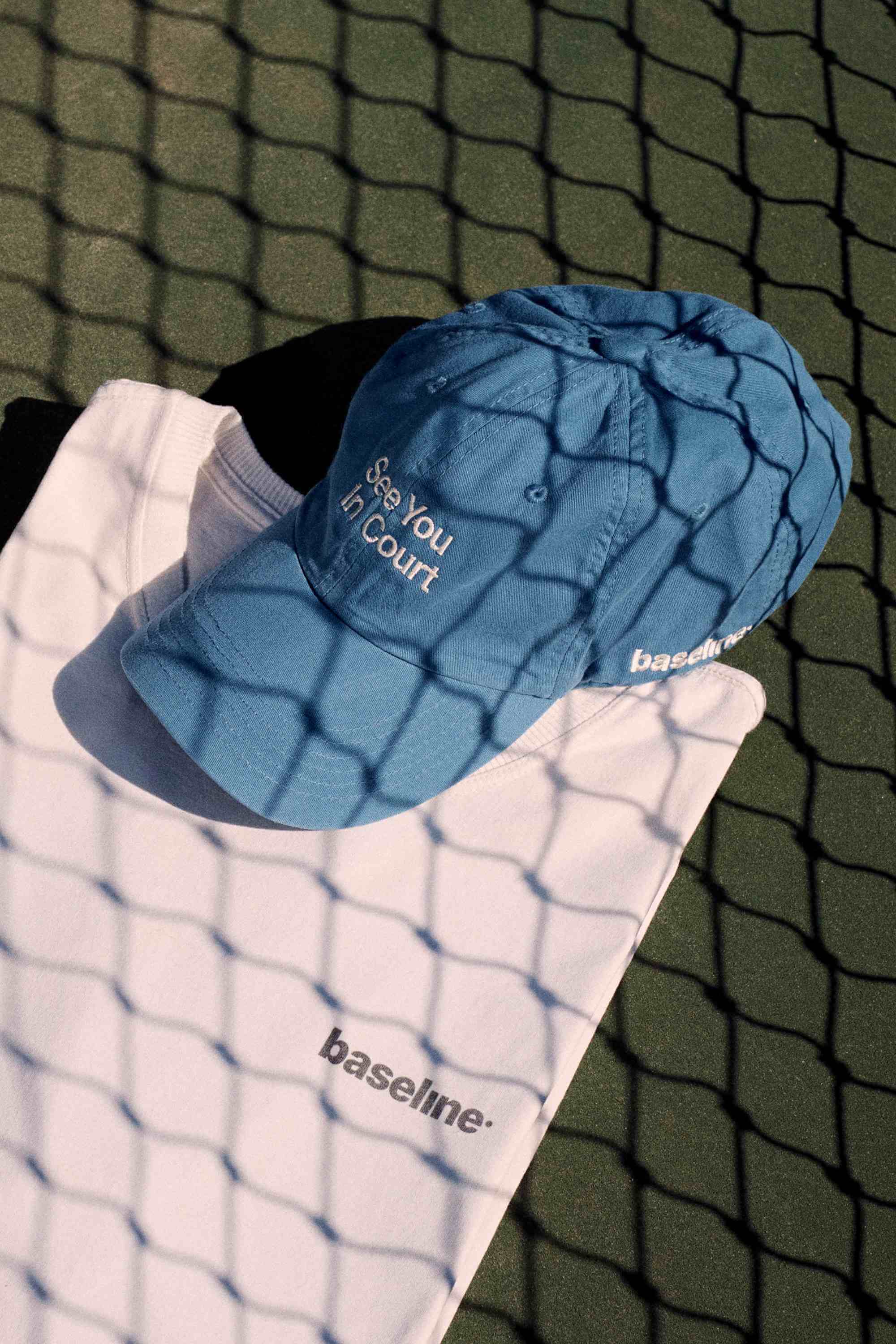 Courtside Cap Azul e Branco