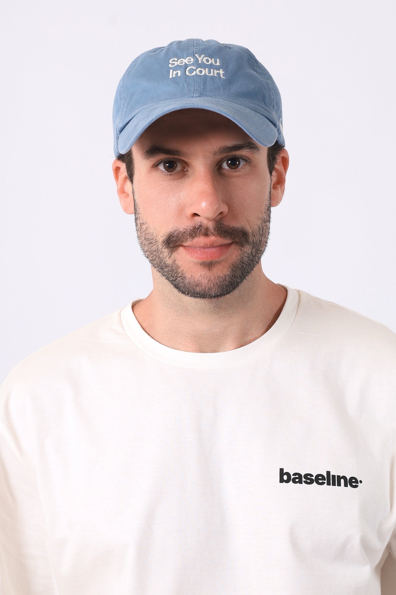 Courtside Cap Azul e Branco